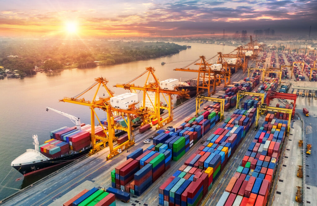 Conteneurs FCL port maritime InnovFret